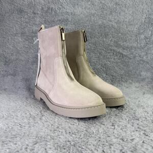 Andre Assous Vernon Bootie Women's Size 9 Taupe Water Resistant Ankle Boot
